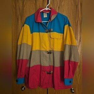 Vintage Eagle River 90's brass closure Jacket